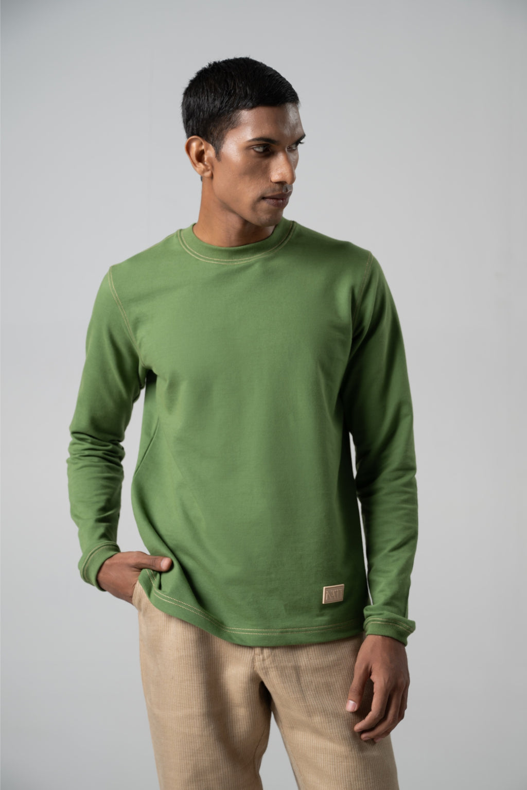 Contrast Stitch Tee