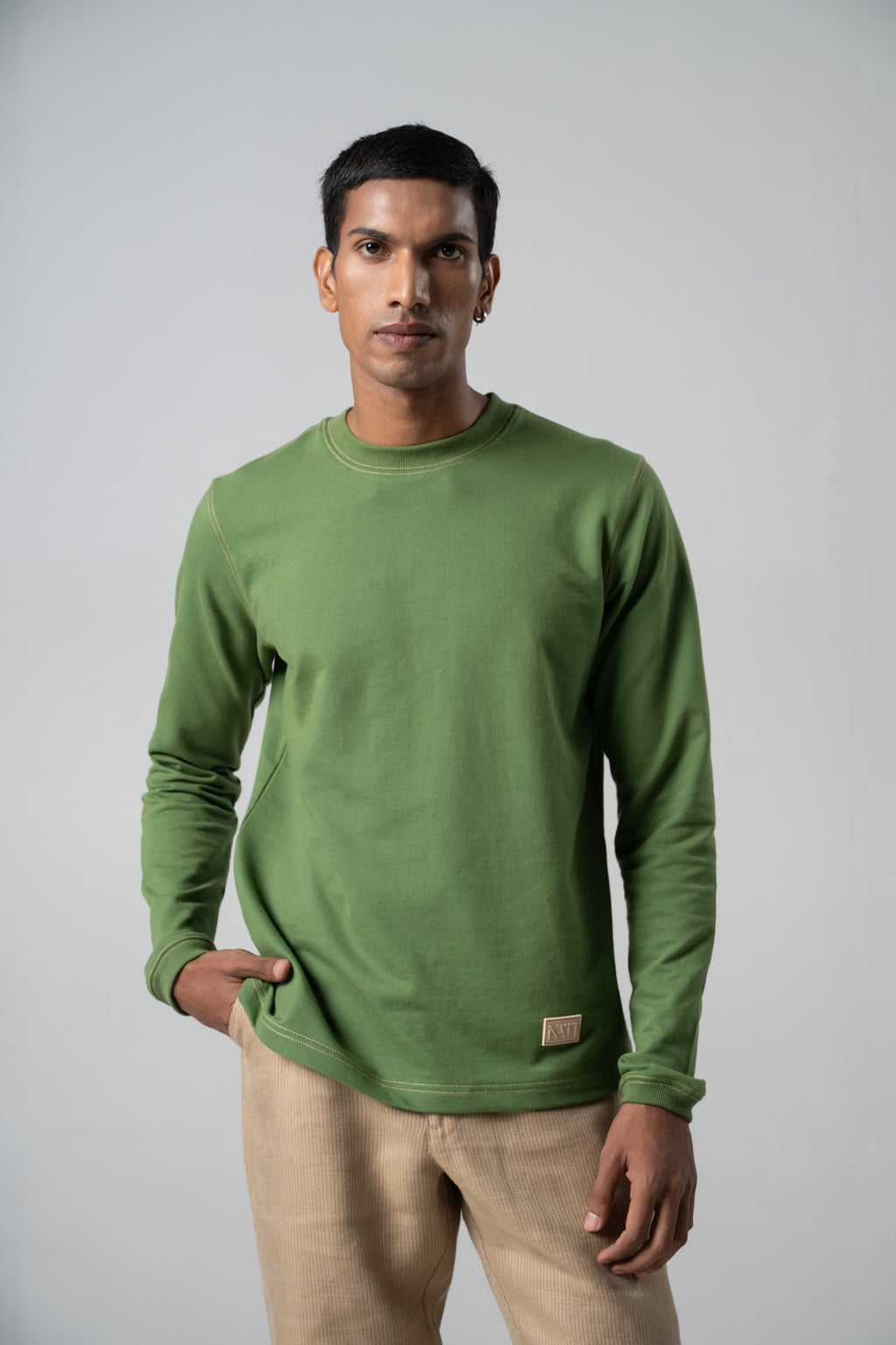 Contrast Stitch Tee